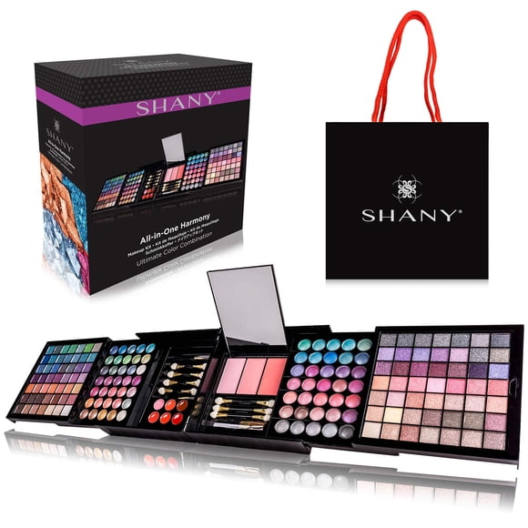 Set de maquillaje SHANY All In One Harmony con sombras de ojos y pinceles