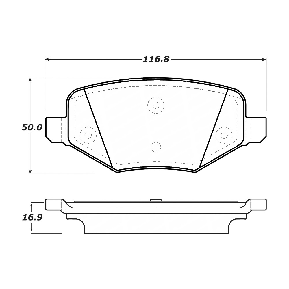 Pastillas Freno Para Auto Powerstop 17-1377