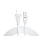 thumbnail image 5 of Cable de alimentación para TV PWR+ 3,7 m blanco C7 a NEMA 1‑15P, 5 of 6