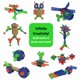 thumbnail image 4 of Set de Construcción para Niños YOX Megabuilder 152 Piezas STEM, 4 of 8