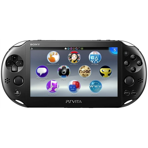 Consola Sony Play Station PS Vita 2000 Slim Usada y Auténtica, WiFi, Color Negro (Como Nueva)