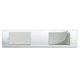 thumbnail image 5 of Porta placas de aluminio SINYUDUN 5 x 20 cm color plata, paquete de 10, 5 of 6