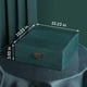 thumbnail image 4 of Caja de joyería GYJOYERO de 3 niveles con cierre verde de terciopelo, 4 of 7