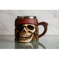 Decostilo - Tazon - Taza Termica Decorativa Con Pirata Realista