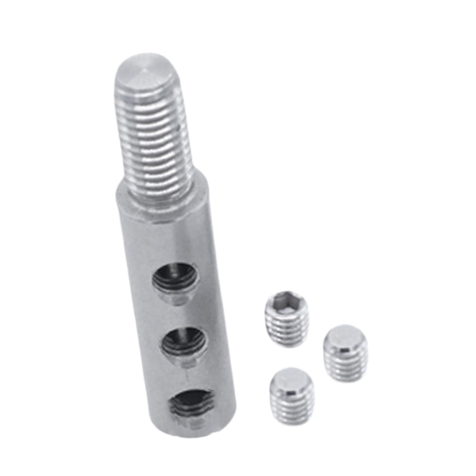 Ioensy - Sistema De Polea Con Cable De Pesas Para Gimnasio Diy Terminal De Cable Para Hombros, Bíceps, Conector M12 Para Interiores