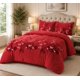 thumbnail image 1 of Cubrec ama de Invierno Plush con Chiporro 2 Plazas Color Burdeos Floral RS1039, 1 of 3