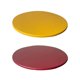 thumbnail image 2 of Tela De Cubierta De Mesa Montada Redonda Antideslizante Impermeable 120 Cm Amarillo + Vino Rojo, 2 of 5
