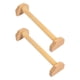 thumbnail image 3 of 2x soportes de barras de flexión, barras de flexión para entrenamiento de fuerza física, paralelas de madera para viajes, interior, exterior, gimnasia SG, 3 of 5