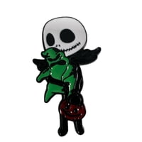 Genérico - Pins Jack Skellington Broche Metálico 4Cm Mod2