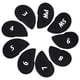 thumbnail image 1 of 9 Piezas Golf Iron Headcovers Set Durable Modern Golf Club Head Covers Irons, 1 of 5