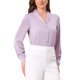 thumbnail image 4 of INSPIRE CHIC Body de Satén para Mujer con Elegante Cuello de Chal Manga de Linterna Camisa Abotonada para Oficina Talla M Lavanda, 4 of 6