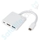 thumbnail image 1 of Convertidor multipuerto USB tipo C a USB 3.0/HDMI/USB-C hembra de PVC negro SatelliteSale, 1 of 2