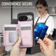 thumbnail image 5 of Para Google Pixel 10 / 10 Pro Funda de Teléfono Compatible con MagSafe 2 en 1 Billetera con Tarjetero y Bolsillo con Cierre para Efectivo, Funda de Cuero PU, Bloqueo RFID, Soporte Magnético, 5 of 8