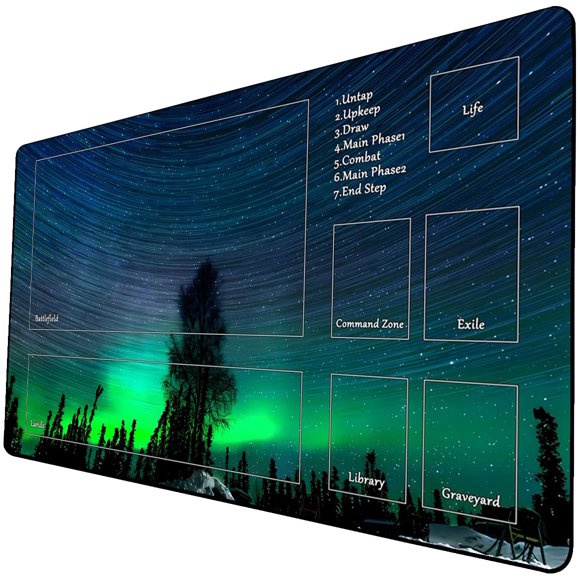 Tapete de juego MTG STORKY 61x36 cm Antideslizante con Zonas de 2 mm