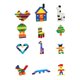 thumbnail image 3 of Juego De Bloques De Construcción Para Niños, 1000 Piezas 1000 1000pcs, 3 of 9