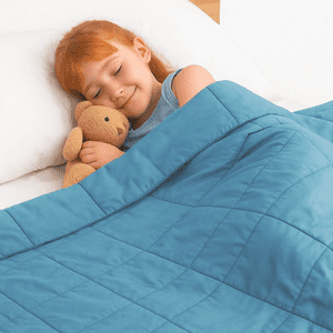 Glowup - Manta De Gravedad Niños Celeste 3.2K 152X102 Cm Manta De Peso