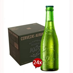 Alhambra - Pack X24 Cerveza Reserva 1985 Botella De 330 Cc