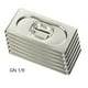 thumbnail image 5 of Tapa Gastronómica GN 1/9 Acero Inox. Pack 6 Unidades, 5 of 6