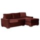 thumbnail image 2 of Sofá Seccional Derecho Velvet Livorno 3 Cuerpos Chocolate, 2 of 6