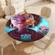 thumbnail image 4 of Kizazi Moto Generación Fuego theme Fitted Round Tablecloths Elastic Edged Table Covers Waterproof Table Cloth For Kitchen Holiday Party Tables Decor 120cm, 4 of 6