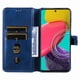 thumbnail image 2 of Funda Billetera para Samsung Galaxy M53 5G con Porta Tarjetas y Soporte Ajustable Azul, 2 of 6