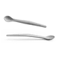 thumbnail image 1 of Pack De 2 Cucharas De Silicona Gris, 1 of 4