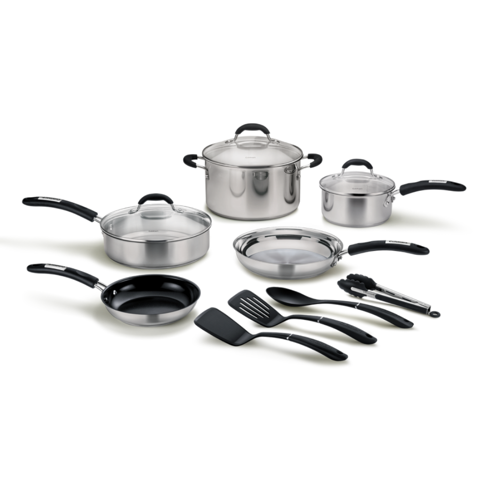Set De Ollas De Acero Inoxidable De 12 Pcs P85-12 De Cuisinart®