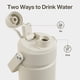 thumbnail image 2 of Botella de agua térmica de acero inoxidable Encool 770 ml con pajilla, 2 of 9