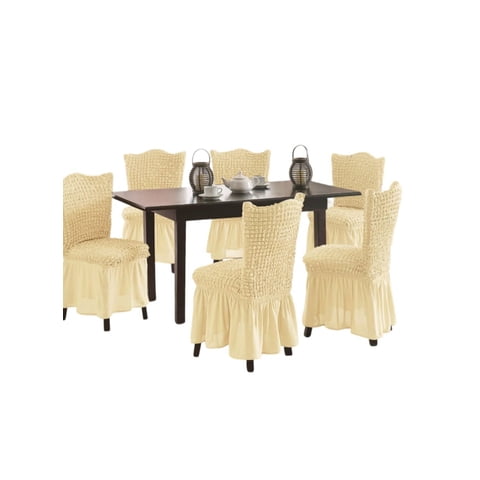 Genérico - Fundas Sillas Turcas - Pack De 6 Unds T3