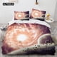 thumbnail image 1 of x2288 Bed SheetsStarry Sky Duvet Cover Set Outer Space Earth Galaxy Bedding Set Size /Polyester Comforter Cover for Kids 3-Piece Bedding Set (1 Duvet Cover + 2 Pillow Shams) nj2288, 1 of 5