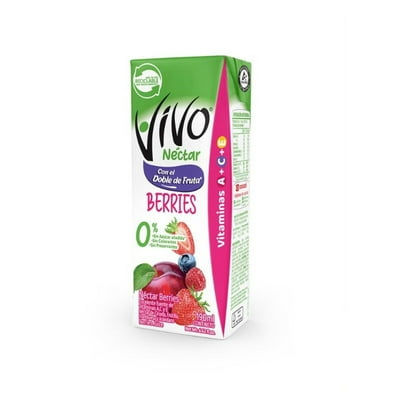 Néctar Berries Caja 190 Ml Vivo