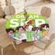thumbnail image 4 of Dream SMP-theme Fitted Round Tablecloths Elastic Edged Table Covers Waterproof Table Cloth for Kitchen Holiday Party Tables Decor 150cm, 4 of 6