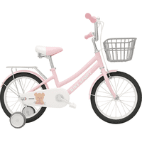 Genérico - Bicicleta Aro 16 Con Canasto Para Niñas Estilo Clasico