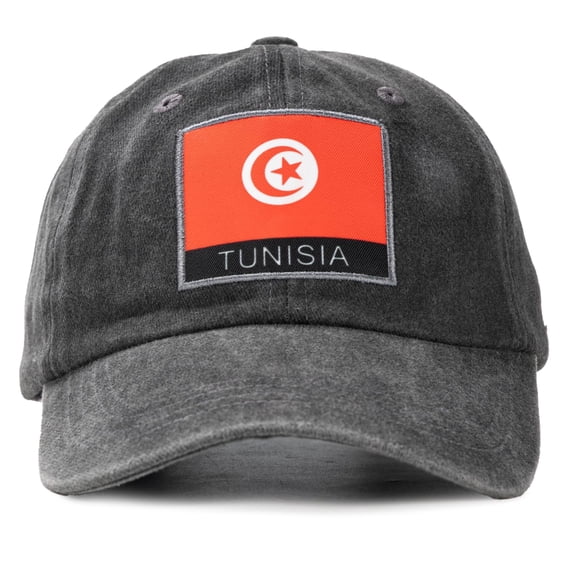 Gorra de béisbol YVJCJV ajustable con bandera de Túnez para la Copa Mundial 2026