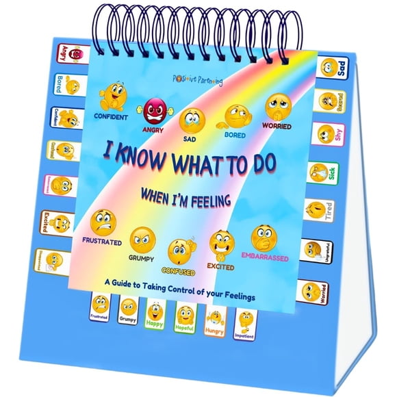 Flipbook Thought-Spot: Sé qué hacer, tabla de emociones para niños