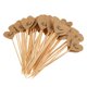 thumbnail image 3 of 50X Vintage Kraft Papel Heart Cupcake Topper Picks Picks Decoración De La Boda Amor, 3 of 5