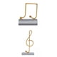 thumbnail image 1 of 2 Uds. Figuras Decorativas De Notas Musicales Para Gabinete, Caja De Regalo, Acentos De Decoración Artística, 1 of 5