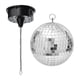 thumbnail image 3 of Bola De Espejo De 6 Pulgadas Y 8 Pulgadas, 18 Luces LED Portátiles Para Discotecas, Clubes Nocturnos, DJ De 12 Pulgadas, 3 of 5