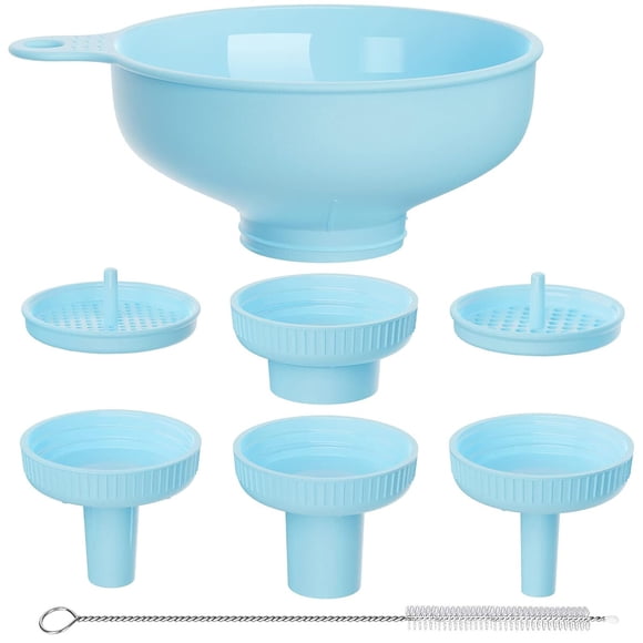 Set de embudos Pisol de 5 medidas con 2 filtros