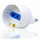 thumbnail image 1 of Adaptador Enchufe Corriente Electrico Schuko Universal Europeo Tipo E F multicolor, 1 of 6