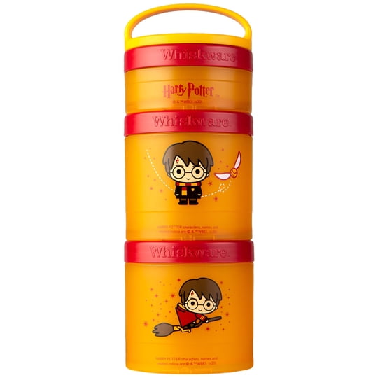 Set De 3 Recipientes Apilables Para Snacks Whiskware Harry Potter