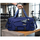 thumbnail image 2 of Bolso De Viaje Belug Amplio Genérico De Mano azul, 2 of 4