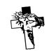 thumbnail image 1 of Estatua De Crucifijo Jesús Cruz De Hierro Montada En La Pared Para Sala De Estar Hogar Apartamento, 1 of 5