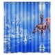 thumbnail image 1 of Cortina de ducha de Iron Maiden, juego de cortina de baño con ganchos, tamaño 60 x 72 pulgadas, 1 of 3