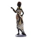 thumbnail image 3 of Estatuilla De Dama Africana Estatua De Mujer Tribal Adornos Exóticos Para Sala De Estar A, 3 of 5