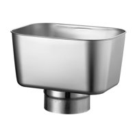 Magideal - Adaptador De Bajante De Canalón De Drenaje, Colector De Agua De Techo Para Conector De Drenaje De Bajante De Tubería De Drenaje Exterior Para El Hogar Diámetro De La Tubería 102 Mm