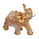 thumbnail image 5 of Estatua De Elefante Dorado, Decoración Del Hogar Para El A?o Nuevo, Oficina En Casa, Padre, Mamá, Pie Izquierdo Al Frente, 5 of 5