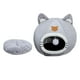 thumbnail image 1 of Nido Semicerrado Para Perros Y Gatos, Caseta Acogedora Con Juguete Colgante, Cama Para Gatos Snooze Para Perros XL, 1 of 6