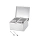 thumbnail image 5 of Organizador De Caja De Condimentos Con Tapa, Botes De Especias De Acero Inoxidable Para Cocina Casera, Dos Rejillas, 5 of 5