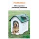 thumbnail image 4 of Casa De Perro Mascota Exterior Mediana 75cm Azul Lubabycas, 4 of 7